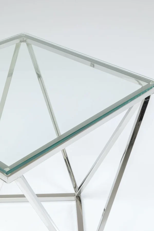 KARE Design Bijzettafel Cristallo 50x50