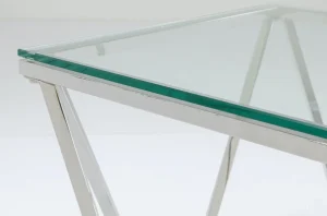 KARE Design Bijzettafel Cristallo 50x50