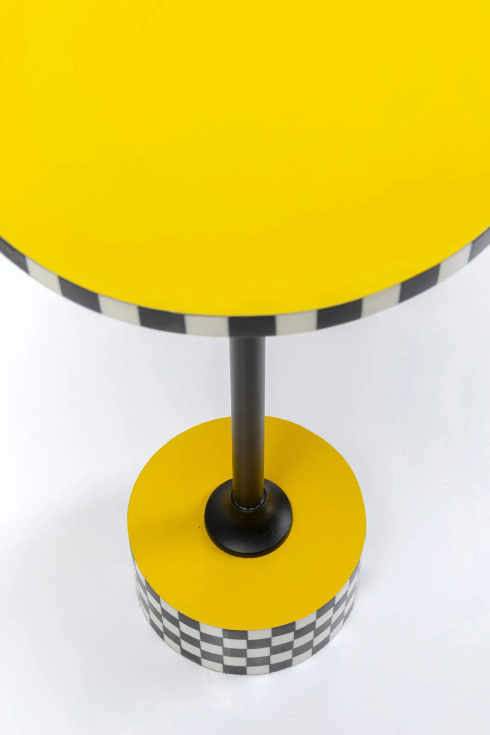bijzettafel_domero_checkers_yellow_cm_2.webp KARE Design Bijzettafel Domero Checkers Yellow Ø25cm