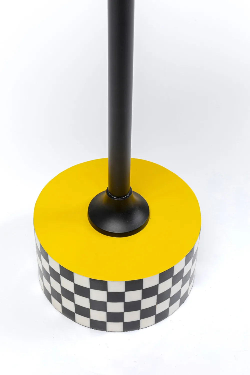 bijzettafel_domero_checkers_yellow_cm_4.webp KARE Design Bijzettafel Domero Checkers Yellow Ø25cm