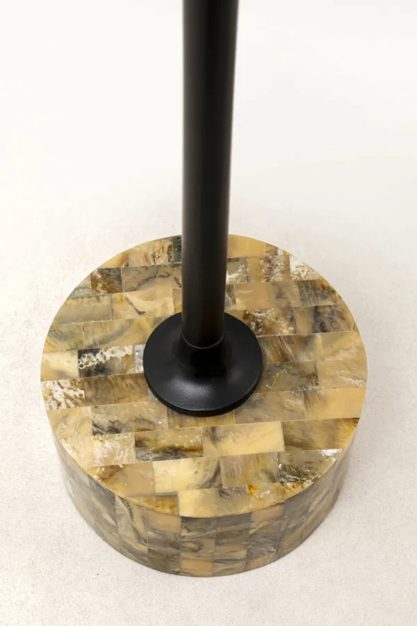 KARE Design Bijzettafel Domero Mosaic Grey Ø25cm