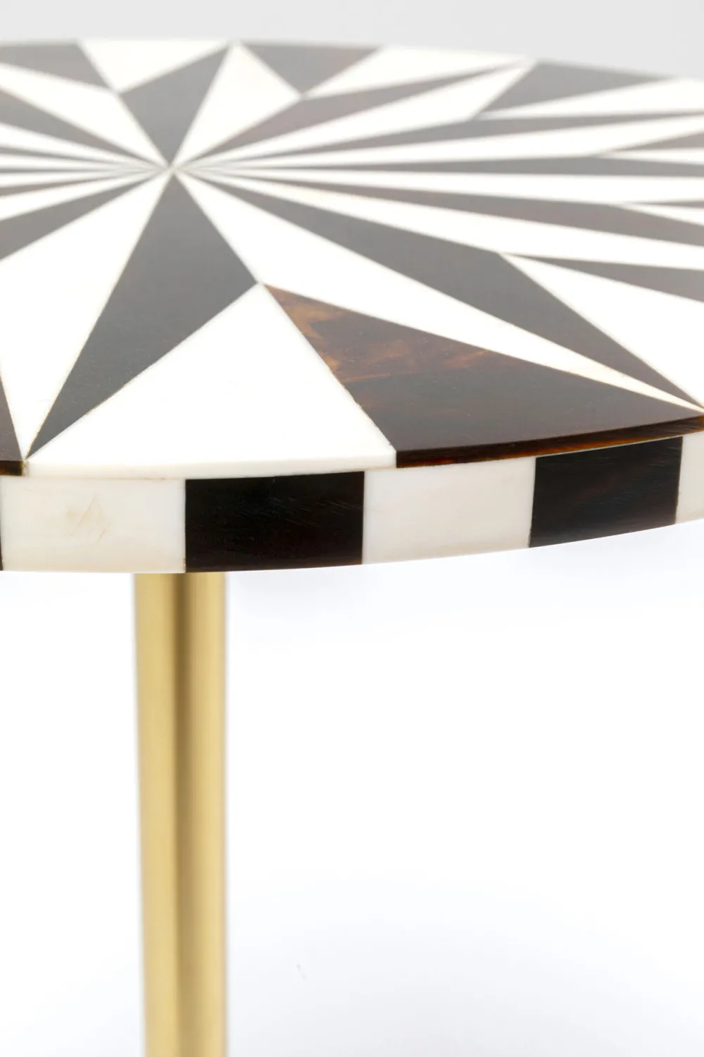 bijzettafel_domero_star_brown_white_cm_3.webp KARE Design Bijzettafel Domero Star Brown White Ø40cm