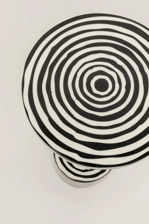 KARE Design Bijzettafel Domero Swirl 25cm