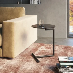 KARE Design Bijzettafel Easy Living Black Ø46cm