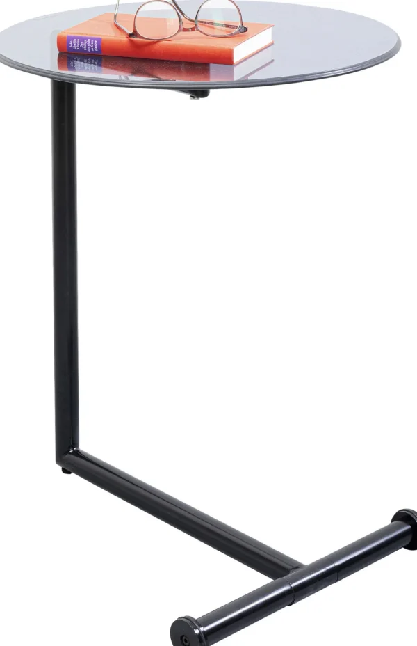 KARE Design Bijzettafel Easy Living Black Ø46cm