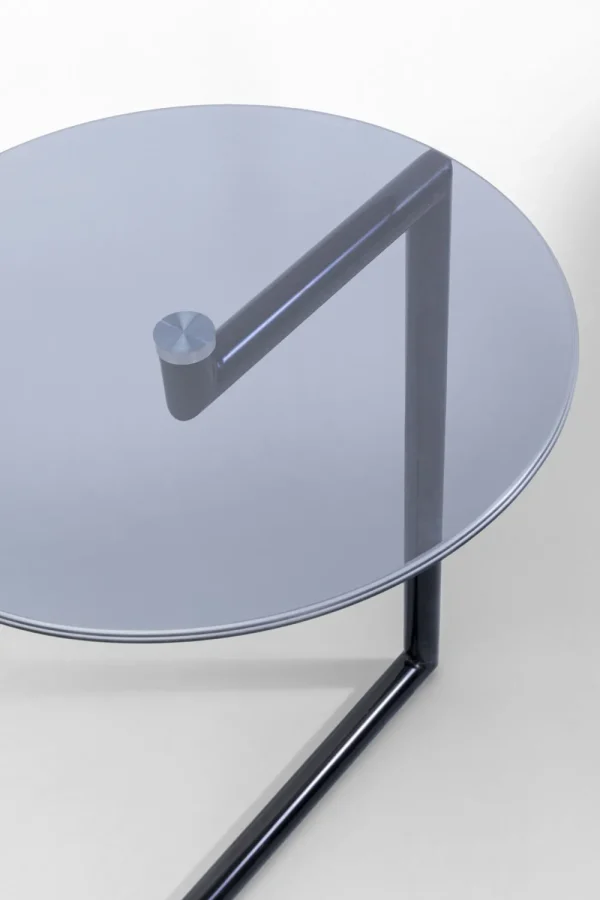 KARE Design Bijzettafel Easy Living Black Ø46cm