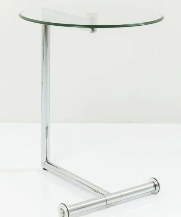 KARE Design Bijzettafel Easy Living Helder Glas Ø46cm