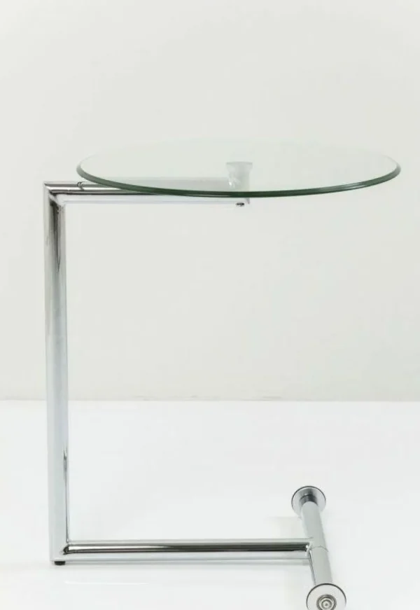 KARE Design Bijzettafel Easy Living Helder Glas Ø46cm