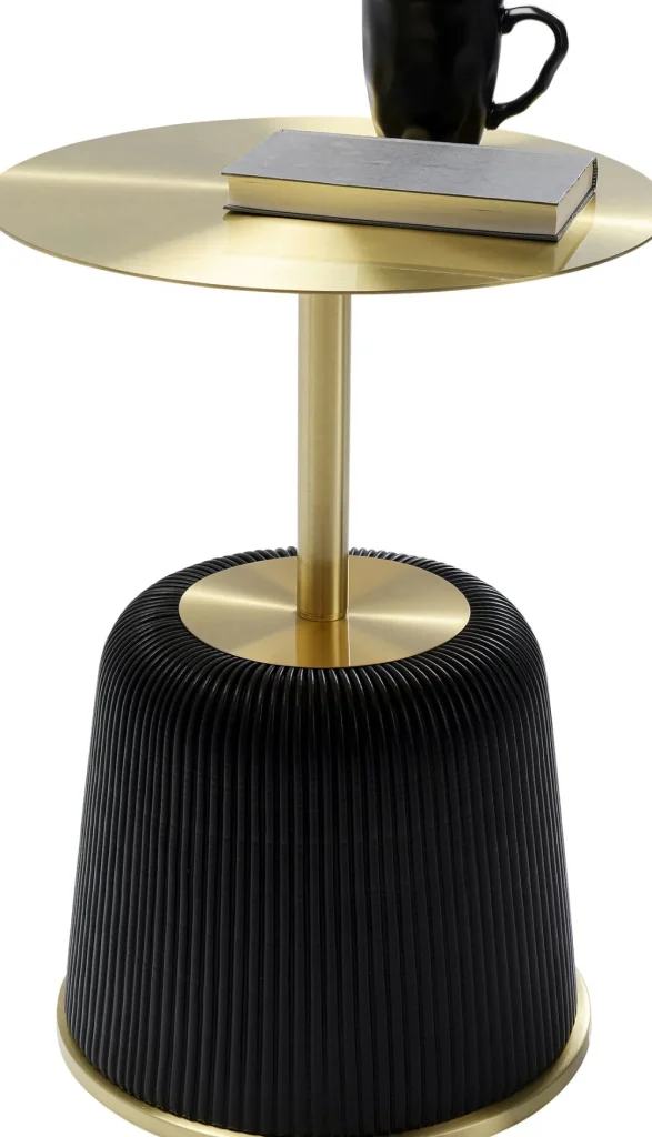 KARE Design Bijzettafel Endless Vegas Black 40cm