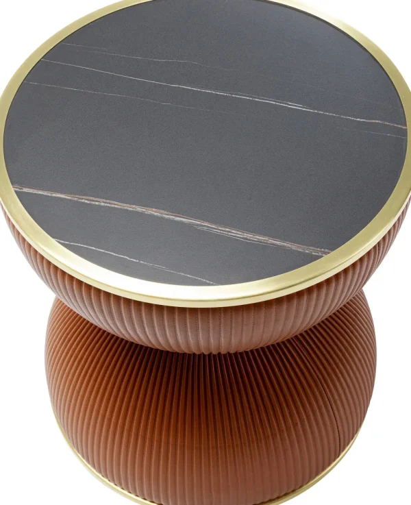 KARE Design Bijzettafel Endless Vegas Orange 47cm