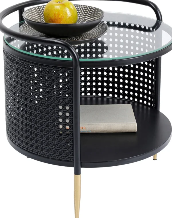 KARE Design Bijzettafel Fence Ø45cm