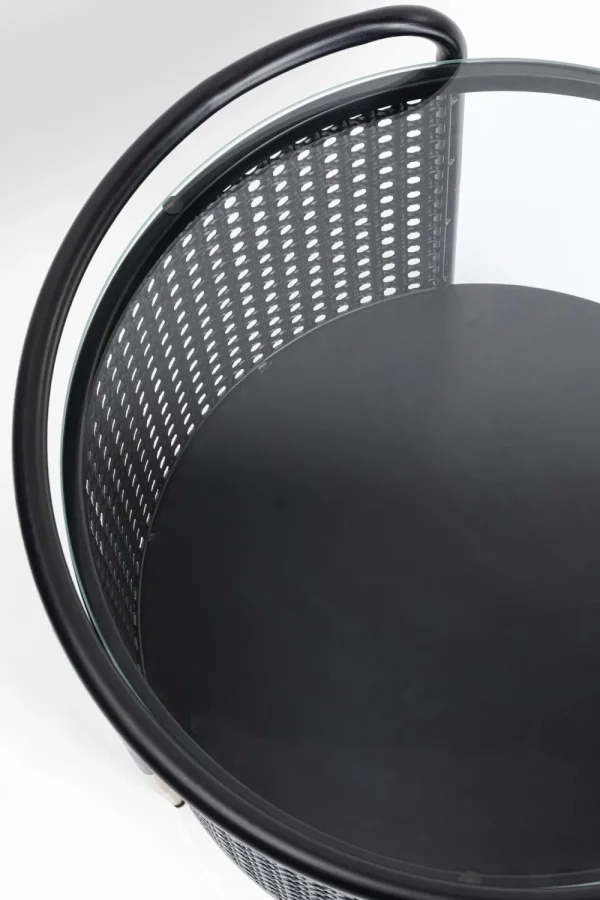 KARE Design Bijzettafel Fence Ø45cm