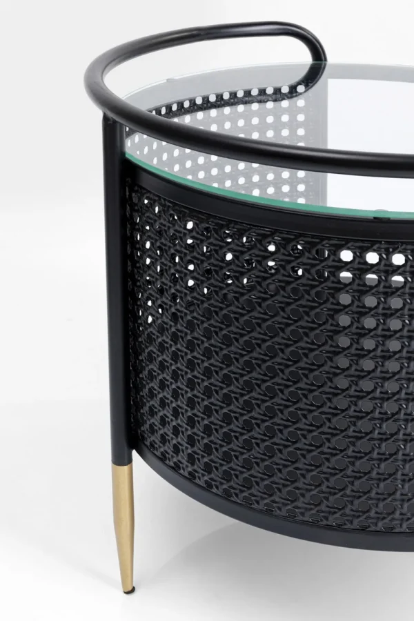 KARE Design Bijzettafel Fence Ø45cm