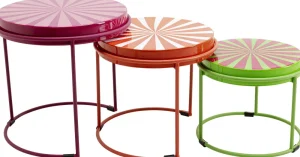 KARE Design Bijzettafel Good Vibes (3/set)