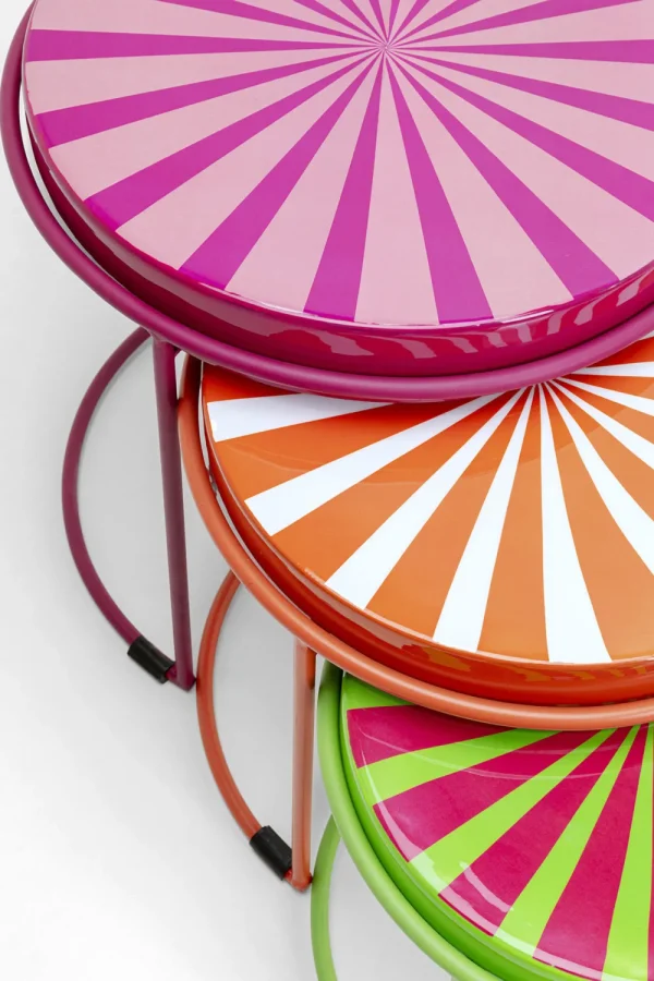 KARE Design Bijzettafel Good Vibes (3/set)