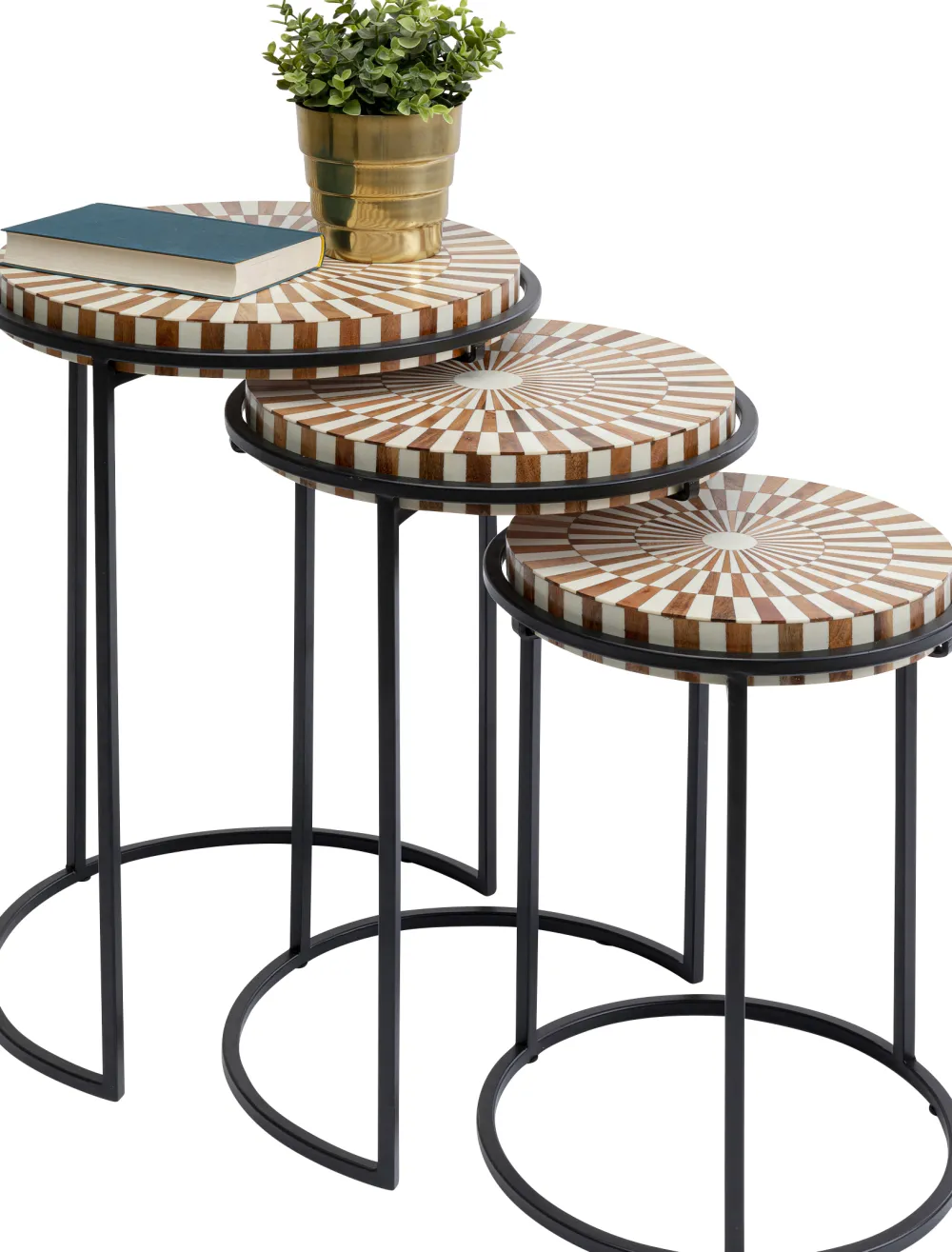 bijzettafel_hula_hula_set_1.webp KARE Design Bijzettafel Hula Hula (3/set)