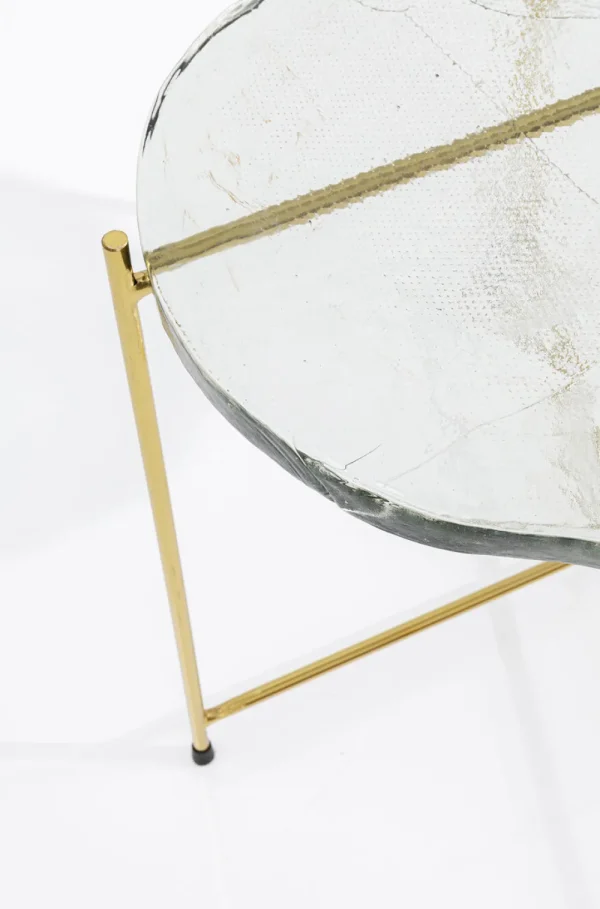 KARE Design Bijzettafel Ice Floe 66x43cm