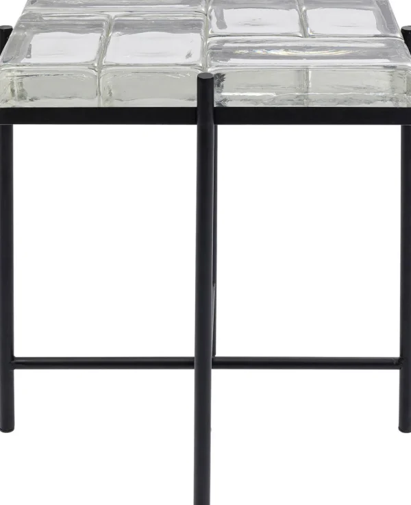 KARE Design Bijzettafel Iceline Black 43x33cm