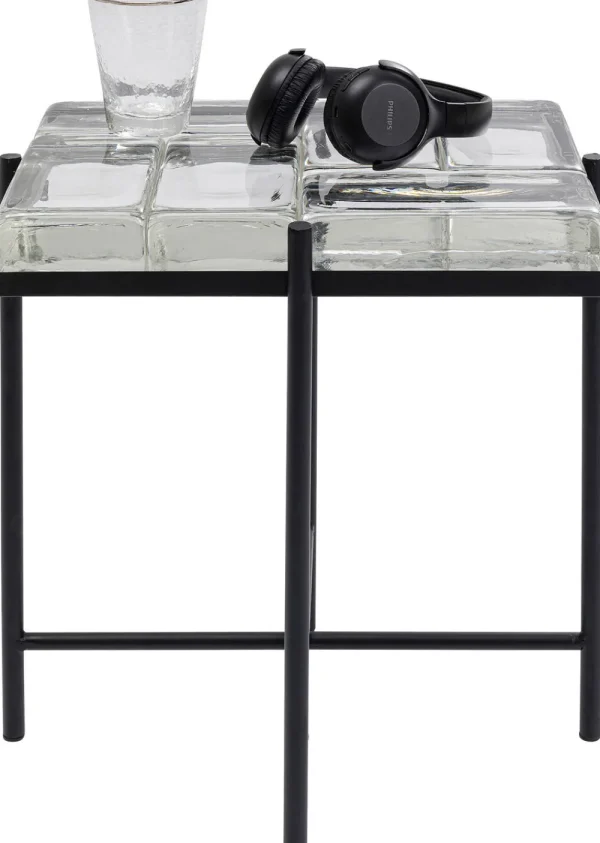 KARE Design Bijzettafel Iceline Black 43x33cm