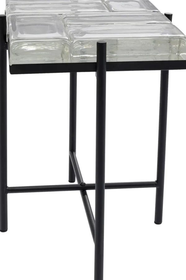 KARE Design Bijzettafel Iceline Black 43x33cm