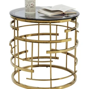 KARE Design Bijzettafel Jupiter Goud Ø55cm