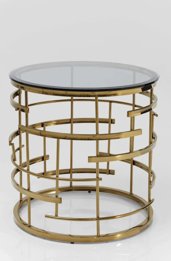 KARE Design Bijzettafel Jupiter Goud Ø55cm