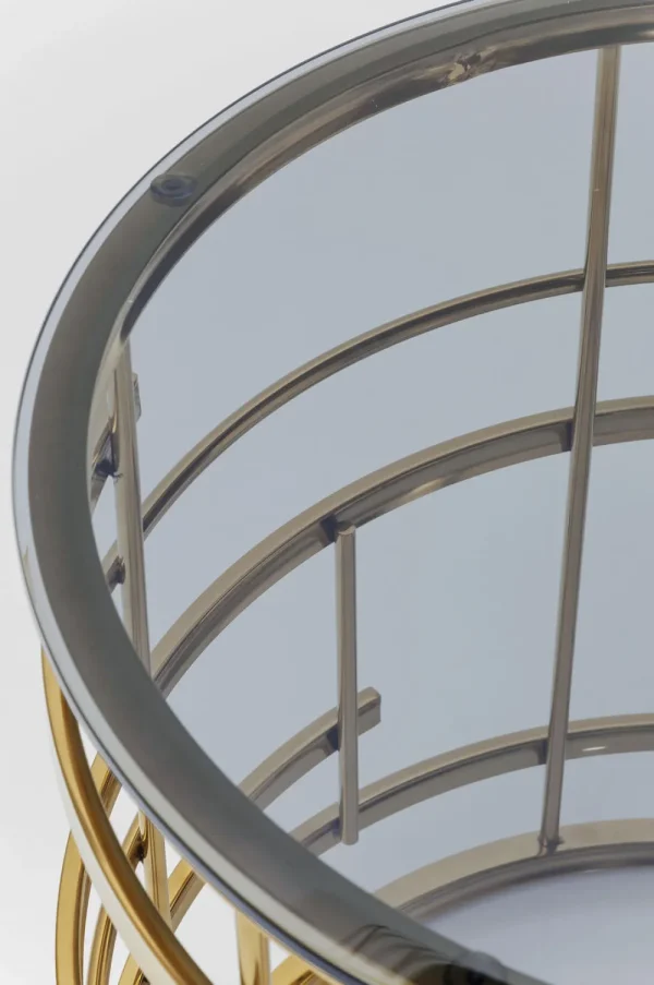 KARE Design Bijzettafel Jupiter Goud Ø55cm