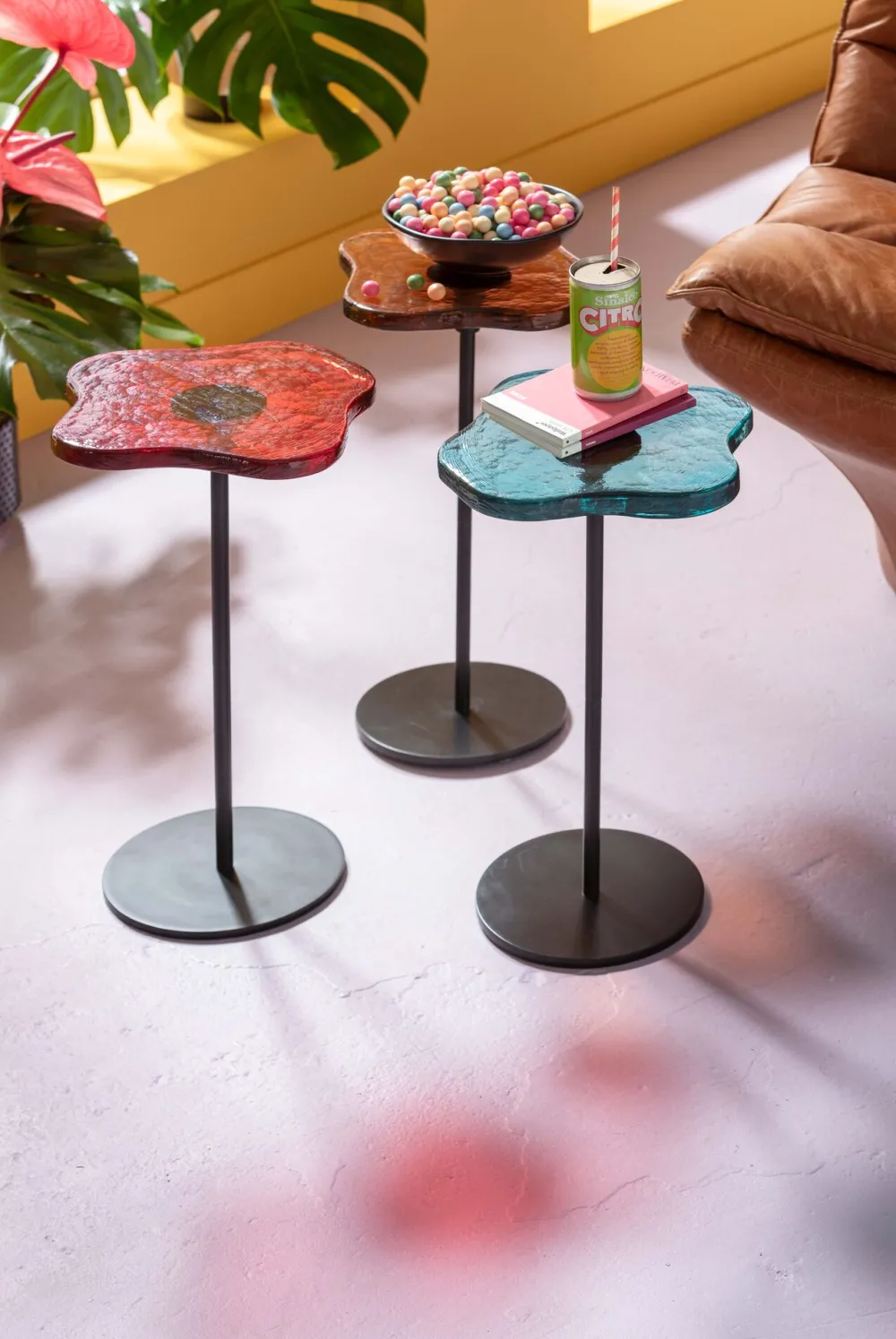 bijzettafel_lava_orange_cm_5.webp KARE Design Bijzettafel Lava Orange 30cm