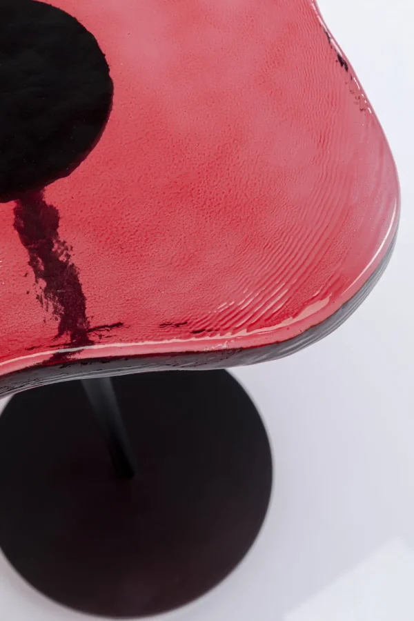 KARE Design Bijzettafel Lava Red 30cm