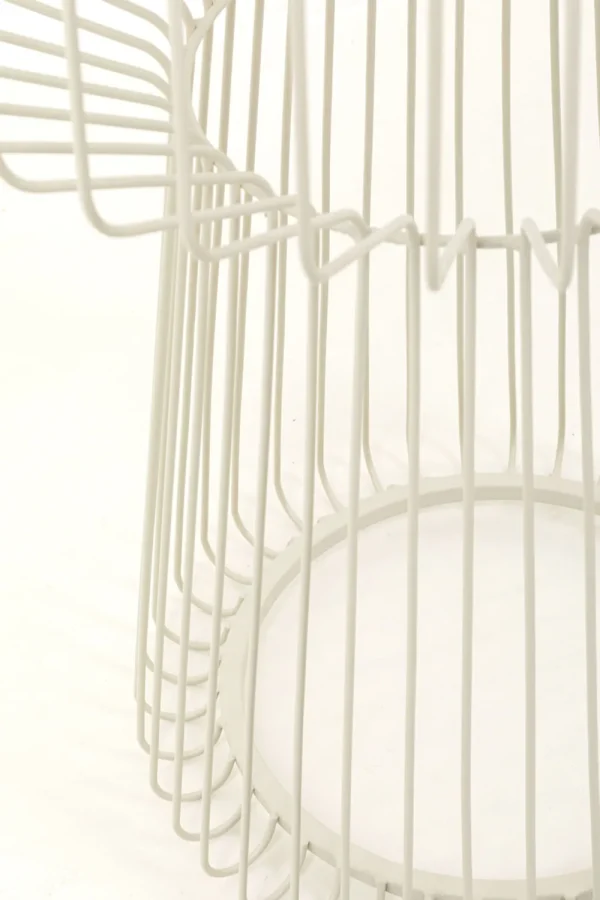 KARE Design Bijzettafel Lisboa Wit 38cm