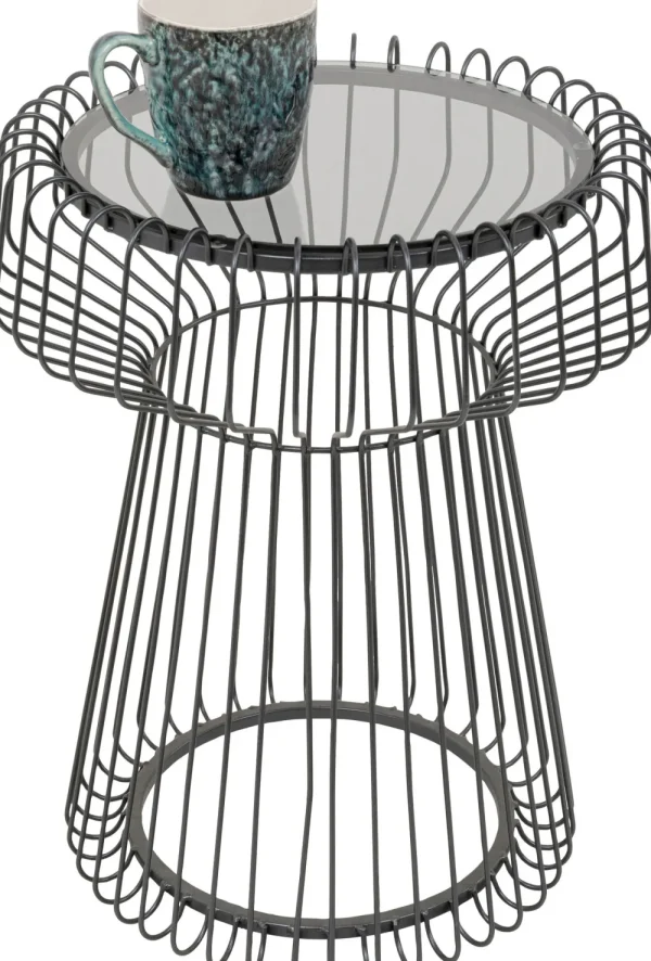 KARE Design Bijzettafel Lisboa Zwart 38cm