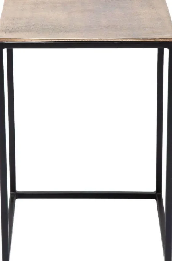 KARE Design Bijzettafel Loft Vierkant Vintage (3-delig) 41x41cm