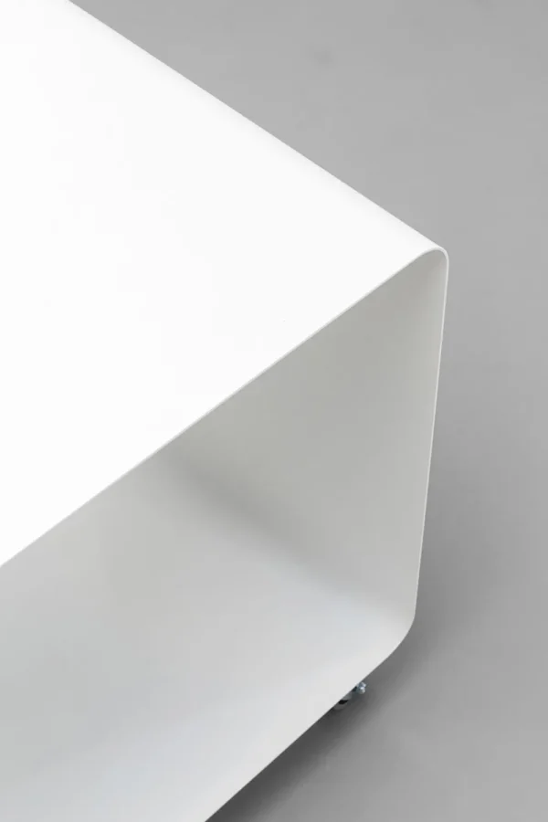 KARE Design Bijzettafel Lounge M White 60x40cm
