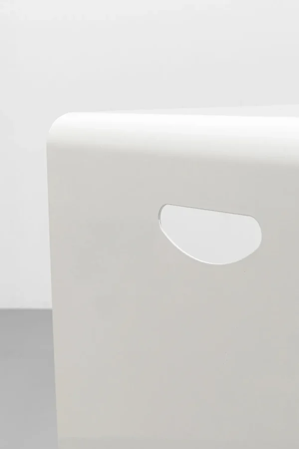 KARE Design Bijzettafel Lounge M White 60x40cm