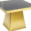 KARE Design Bijzettafel Miler Gold 60x60cm