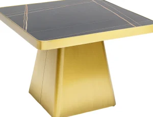 KARE Design Bijzettafel Miler Gold 60x60cm