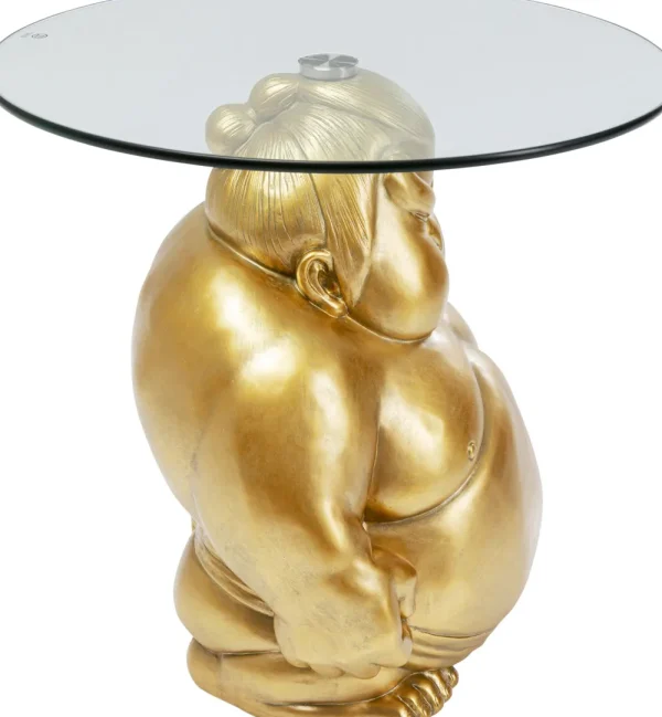 KARE Design Bijzettafel Monk Gold Ø54cm