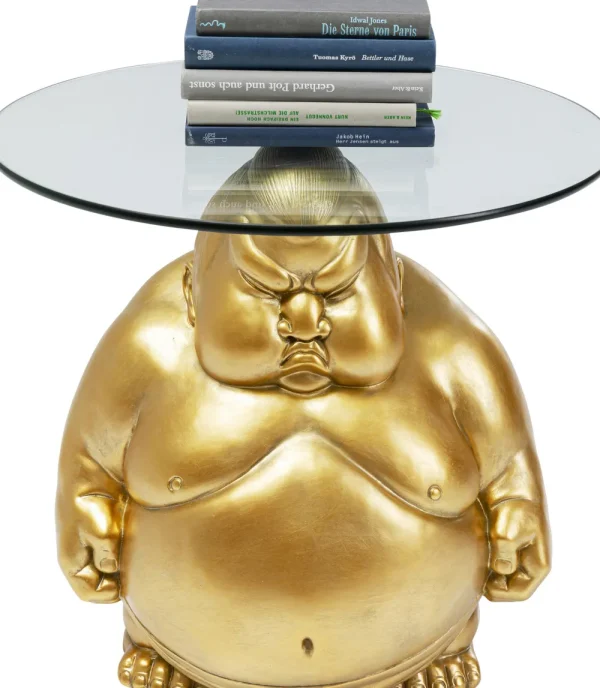 KARE Design Bijzettafel Monk Gold Ø54cm