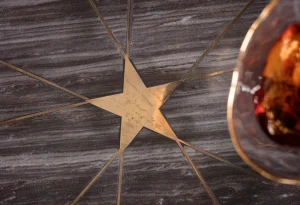 KARE Design Bijzettafel Mystic Pentagon Big