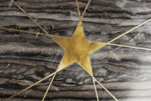 KARE Design Bijzettafel Mystic Pentagon Big