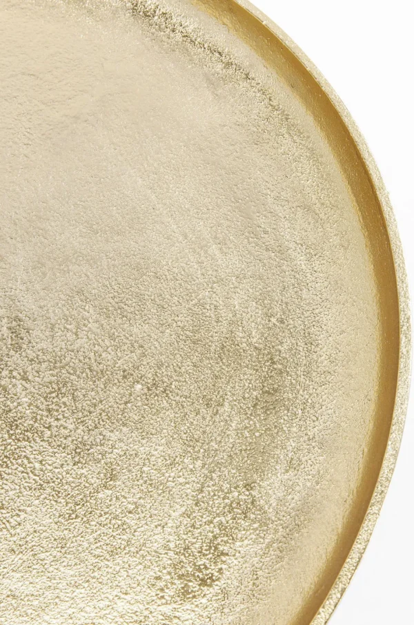 KARE Design Bijzettafel Plateau Uno Messing Ø45cm
