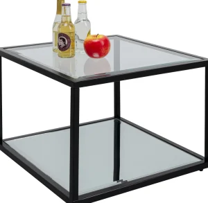 KARE Design Bijzettafel Quadro Black 50x50cm