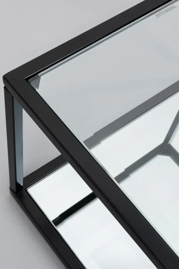 KARE Design Bijzettafel Quadro Black 50x50cm