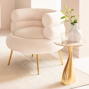 KARE Design Bijzettafel Spacey Gold Ø36cm