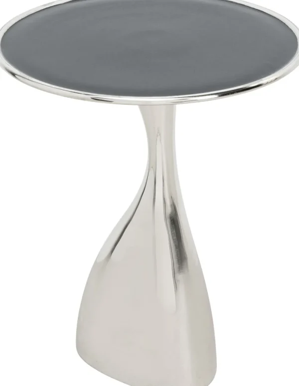 KARE Design Bijzettafel Spacey Silver Ø36cm