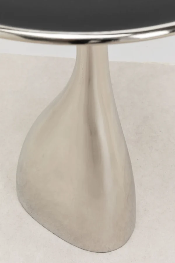 KARE Design Bijzettafel Spacey Silver Ø36cm