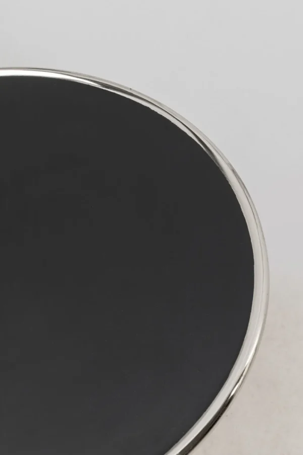 KARE Design Bijzettafel Spacey Silver Ø36cm