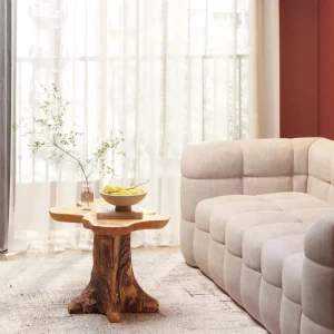 KARE Design Bijzettafel Tree Klein Natuur