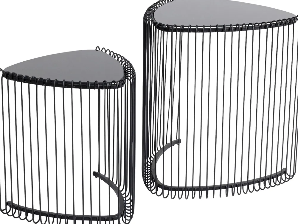 bijzettafel_wire_triangle_black_set_van__1.webp KARE Design Bijzettafel Wire Triangle Black (Set Van 2)