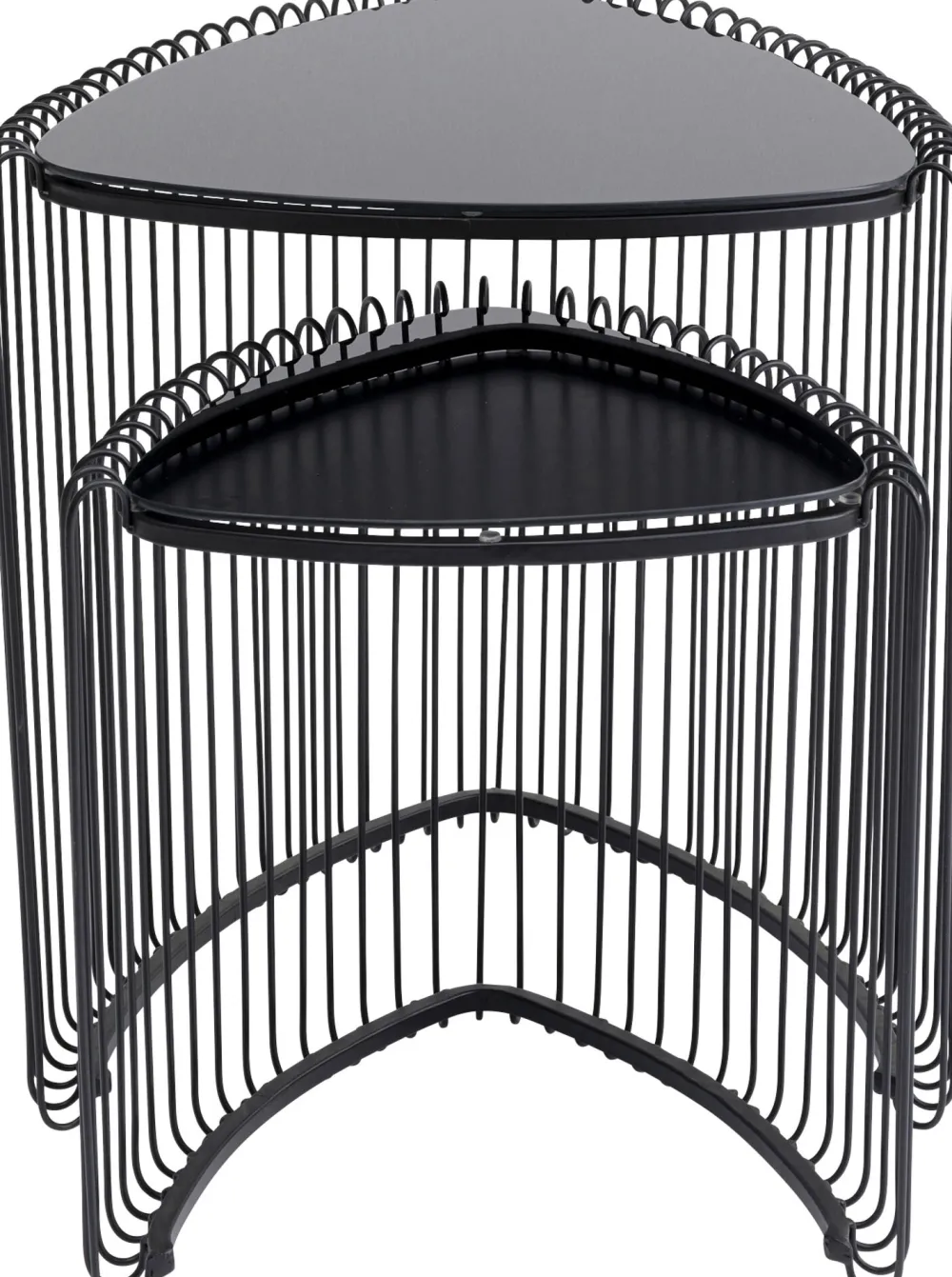 bijzettafel_wire_triangle_black_set_van__3.webp KARE Design Bijzettafel Wire Triangle Black (Set Van 2)